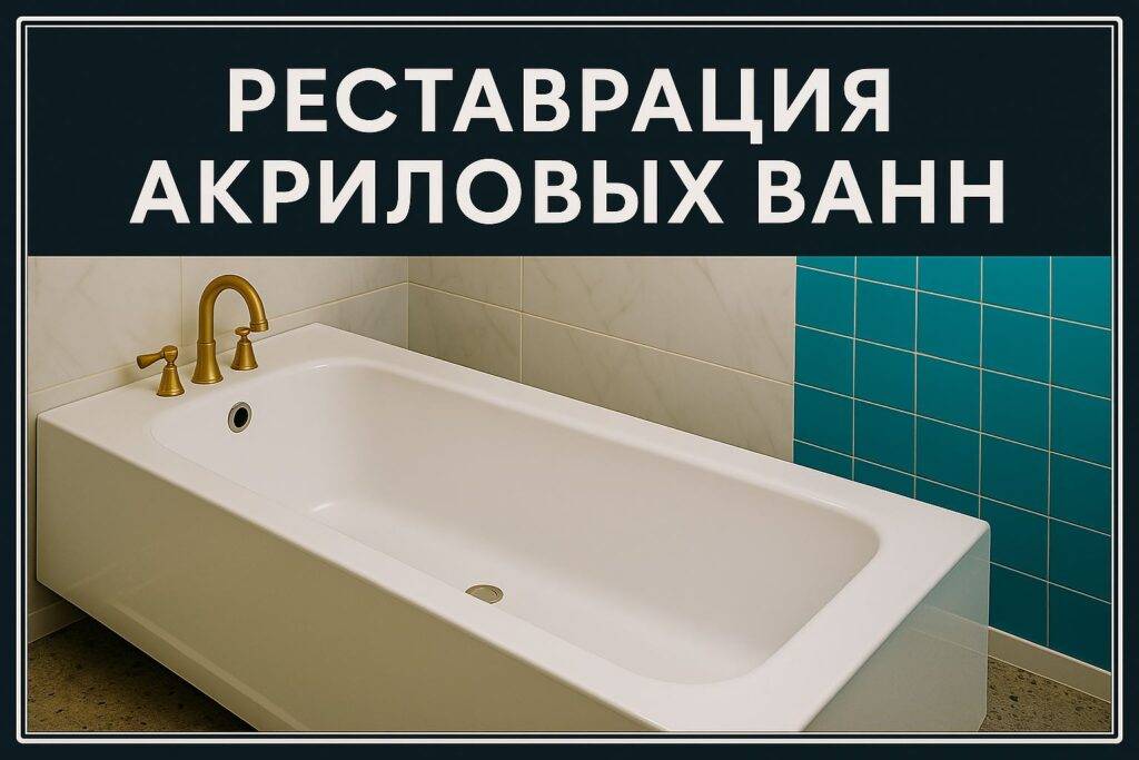 реставрация акриловых ванн
