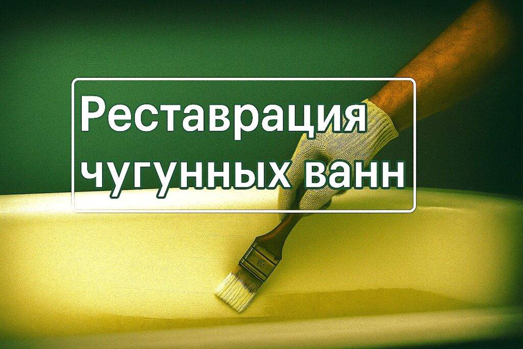 Реставрация чугунных ванн