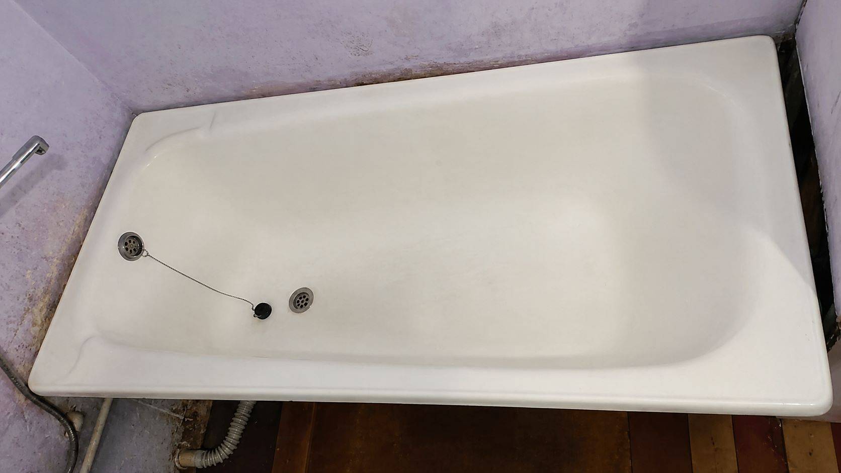 Ванна до реставрации за один день
