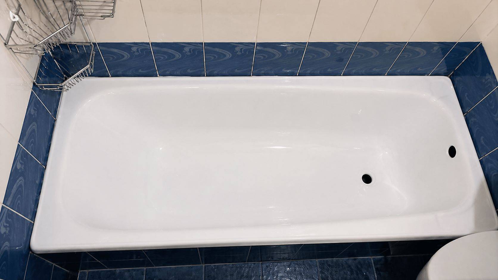 Ванна после восстановления акрилом